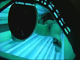 日焼けサロン！店長による盗撮映像流出4時間76人　サンプル画像20